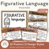 Figurative Language Posters | BOHO VIBES | Desert Neutrals Decor | Editable - Miss Jacobs Little Learners