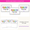 Figurative Language Posters - Bright Theme - Miss Jacobs Little Learners