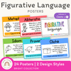 Figurative Language Posters - Bright Theme - Miss Jacobs Little Learners