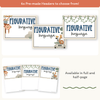 Figurative Language Posters - Cute Jungle Animals Theme - Miss Jacobs Little Learners