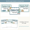 Figurative Language Posters - Cute Sea Life Classroom Decor - Miss Jacobs Little Learners
