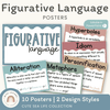 Figurative Language Posters - Cute Sea Life Classroom Decor - Miss Jacobs Little Learners