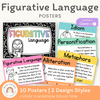Figurative Language Posters - Cutesy Classroom Decor - Miss Jacobs Little Learners