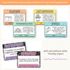 Figurative Language Posters - Cutesy Composition Notebook English Decor - Miss Jacobs Little Learners