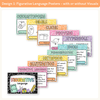 Figurative Language Posters - Cutesy Composition Notebook English Decor - Miss Jacobs Little Learners