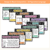 Figurative Language Posters - Cutesy Composition Notebook English Decor - Miss Jacobs Little Learners