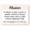 Figurative Language Posters - Daisy Gingham Neutrals Decor - Miss Jacobs Little Learners
