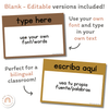 Figurative Language Posters | Daisy Gingham Neutrals English Classroom Decor - Miss Jacobs Little Learners