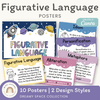 Figurative Language Posters - Dreamy Space Theme - Miss Jacobs Little Learners