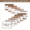 Figurative Language Posters - Neutrals English Decor - Miss Jacobs Little Learners