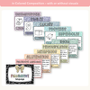 Figurative Language Posters - Pastel Composition Notebook English Decor - Miss Jacobs Little Learners