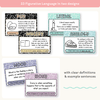 Figurative Language Posters - Pastel Composition Notebook English Decor - Miss Jacobs Little Learners