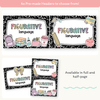 Figurative Language Posters - Pastel Composition Notebook English Decor - Miss Jacobs Little Learners