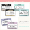 Figurative Language Posters - Pastel Composition Notebook English Decor - Miss Jacobs Little Learners