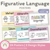 Figurative Language Posters - Pastel Theme - Miss Jacobs Little Learners
