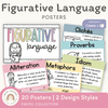 Figurative Language Posters - Pastel Theme - Miss Jacobs Little Learners
