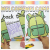 First Day of Class Activities & Crafts Bundle - Miss Jacobs Little Learners