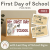 First Day of School Signs - Australiana Decor - Miss Jacobs Little Learners