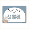 First Day of School Signs - Modern Ocean Classroom Decor - Miss Jacobs Little Learners