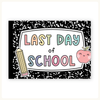 First Day of School Signs - Pastel Composition Notebook Classroom Decor - Miss Jacobs Little Learners