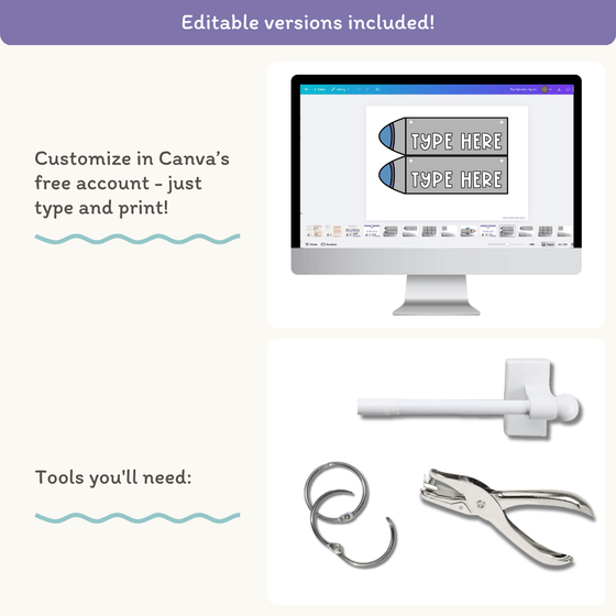 Flip Calendar - Dreamy Space Classroom Decor - Miss Jacobs Little Learners