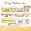 Flip Calendar - Happy Hive Classroom Decor - Miss Jacobs Little Learners