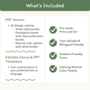 Flip Calendar - Modern Botanical Classroom Decor - Miss Jacobs Little Learners