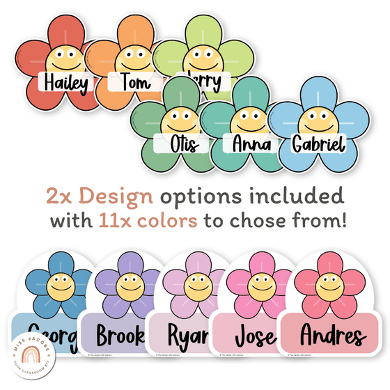 Flower Door Display Classroom Decor - Miss Jacobs Little Learners