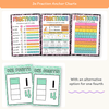 Fraction Anchor Charts - Cutesy Composition Notebook Math Decor - Miss Jacobs Little Learners