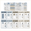 Fraction Anchor Charts - Modern Ocean Classroom Decor - Miss Jacobs Little Learners