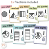 Fraction Posters | PASTELS - Miss Jacobs Little Learners
