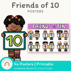 Friends of 10 | Rainbow Brights Classroom Decor - Miss Jacobs Little Learners
