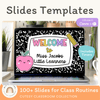 Google Morning Slides & PowerPoint Templates - Cutesy Classroom - Miss Jacobs Little Learners