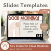 Google Morning Slides & PowerPoint Templates - Desert Neutrals - Miss Jacobs Little Learners