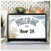 Google Morning Slides & PowerPoint Templates - Modern Ocean Theme - Miss Jacobs Little Learners