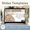 Google Morning Slides & PowerPoint Templates - Modern Ocean Theme - Miss Jacobs Little Learners