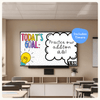 Google Morning Slides & PowerPoint Templates - Spotty Bright Theme - Miss Jacobs Little Learners