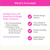 Google Morning Slides & PowerPoint Templates - Spotty Bright Theme - Miss Jacobs Little Learners