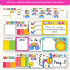 Google Morning Slides & PowerPoint Templates - Spotty Bright Theme - Miss Jacobs Little Learners