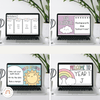 Google Morning Slides & PowerPoint Templates - Spotty Pastel Theme - Miss Jacobs Little Learners