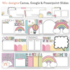 Google Morning Slides & PowerPoint Templates - Spotty Pastel Theme - Miss Jacobs Little Learners