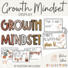 Growth Mindset Display | DESERT NEUTRALS | Boho Vibes Classroom Decor - Miss Jacobs Little Learners