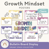 Growth Mindset Posters - Dreamy Space Classroom Decor - Miss Jacobs Little Learners