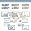 Growth Mindset Posters - Modern Ocean Classroom Decor - Miss Jacobs Little Learners