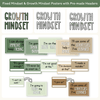 Growth Mindset Posters Natural Colors - Modern Botanical Decor - Miss Jacobs Little Learners