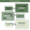 Growth Mindset Posters Natural Colors - Modern Botanical Decor - Miss Jacobs Little Learners