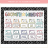 Growth Mindset Posters - Pastel Composition Notebook Classroom Decor - Miss Jacobs Little Learners