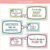 Growth Mindset Posters - Pastel Composition Notebook Classroom Decor - Miss Jacobs Little Learners