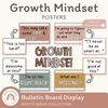 Growth Mindset Posters - Spotty Boho Classroom Decor - Miss Jacobs Little Learners