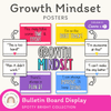 Growth Mindset Posters - Spotty Bright Decor - Miss Jacobs Little Learners